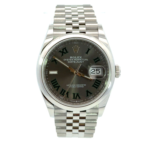 Rolex Oyster Perpetual Datejust Gray Dial