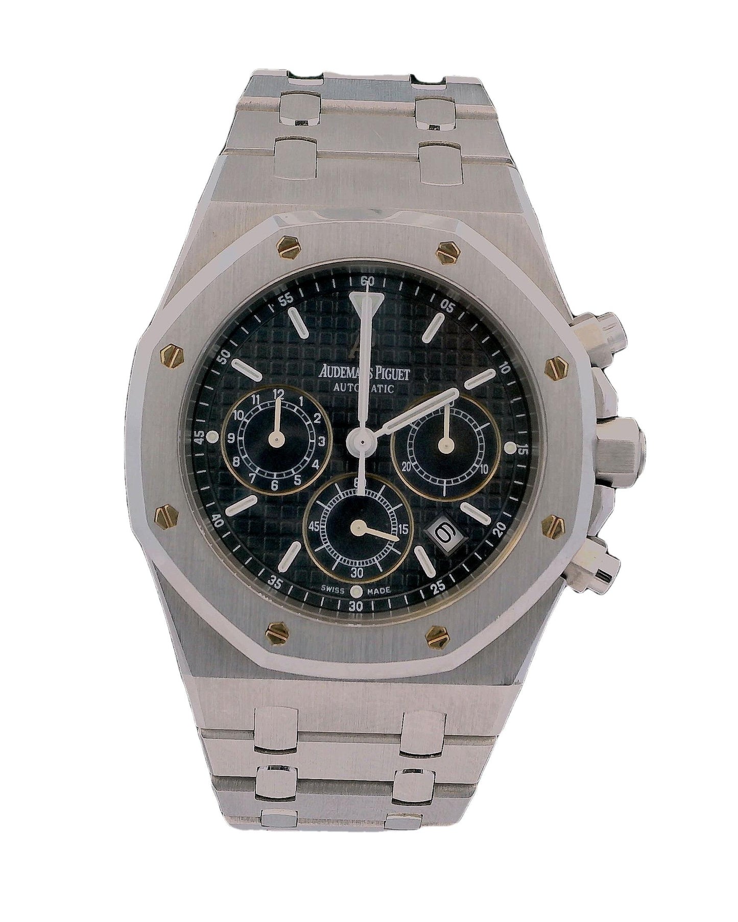 Audemars Piguet Royal Oak 25860ST Blue Dial Mens Watch With Box & Papers