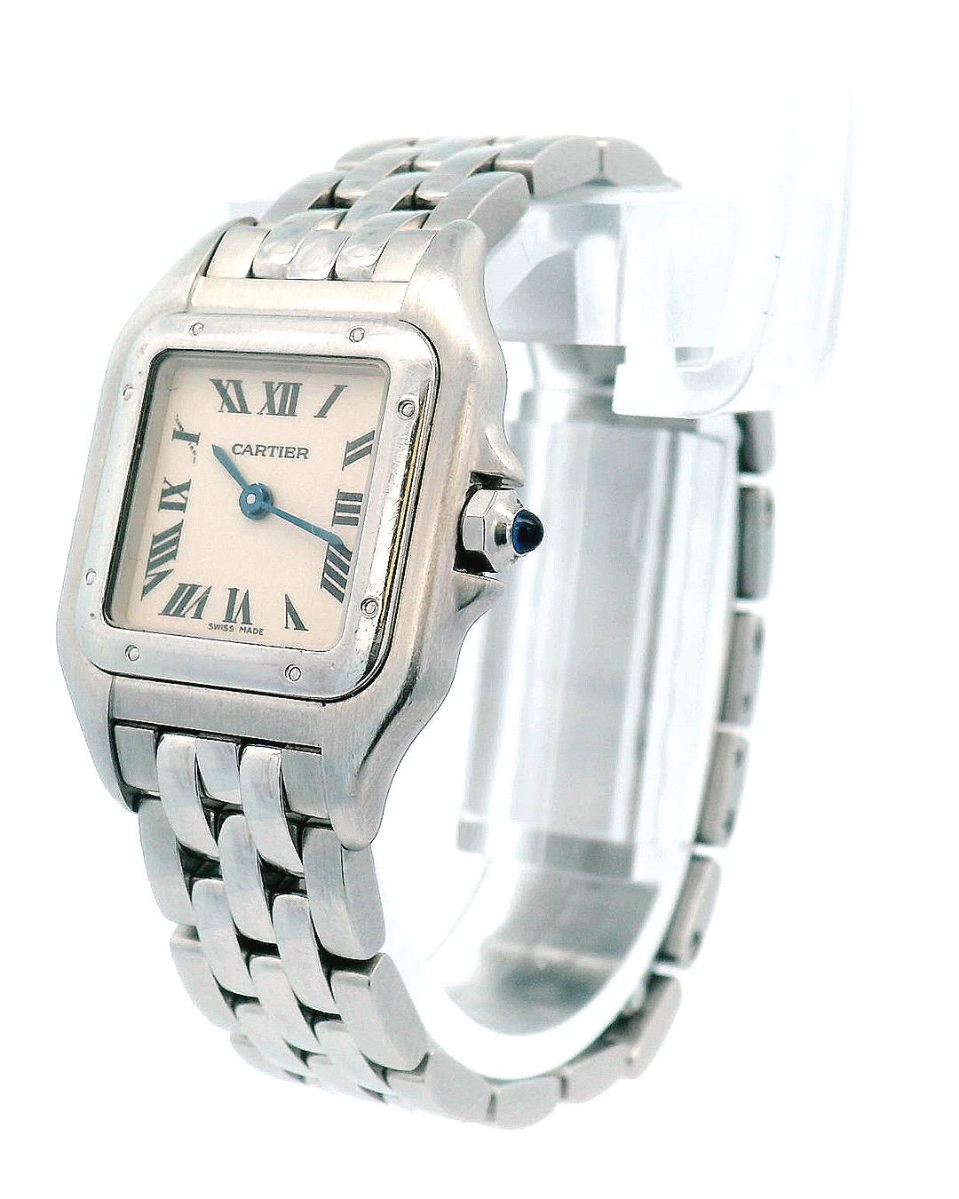 Cartier Panthere 1320 Stainless Steel Ladies Watch(Pre-Owned)