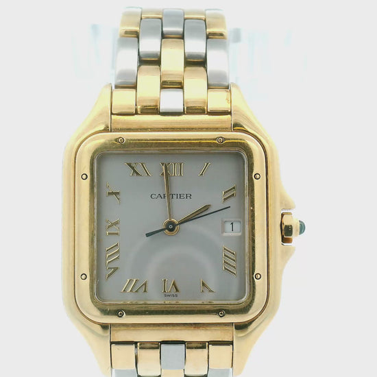 Cartier Panthere Large W25039L6 Two Tone W/Box & Papers(Pre-Owned)