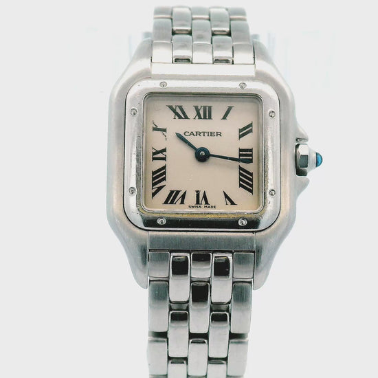 Cartier Panthere 1320 Stainless Steel Ladies Watch(Pre-Owned)