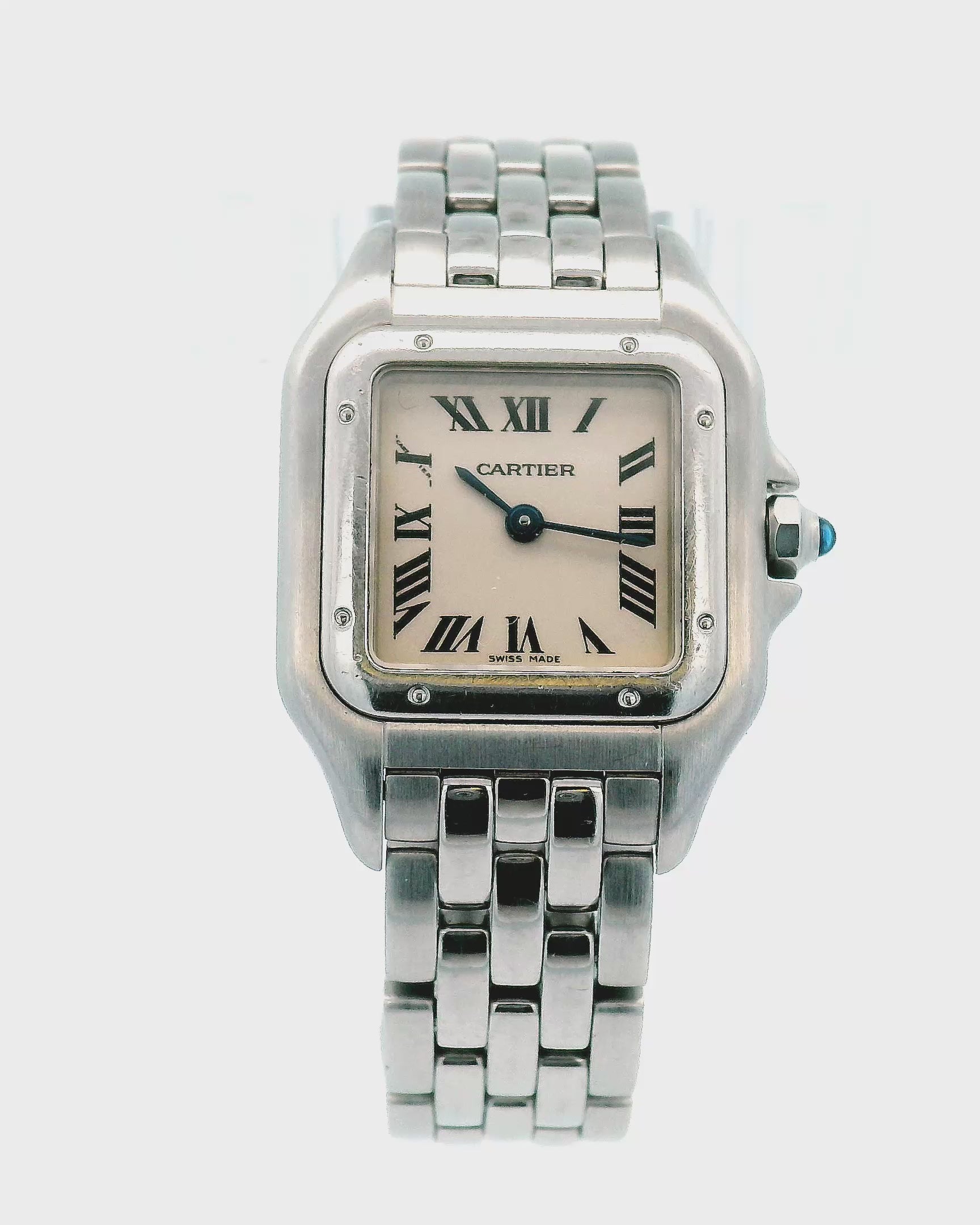 Cartier Panthere 1320 Stainless Steel Ladies Watch(Pre-Owned)